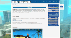 Desktop Screenshot of mini-missions.com